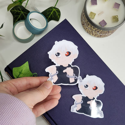 Tokyo Ghoul sticker of Kaneki doing finger guns