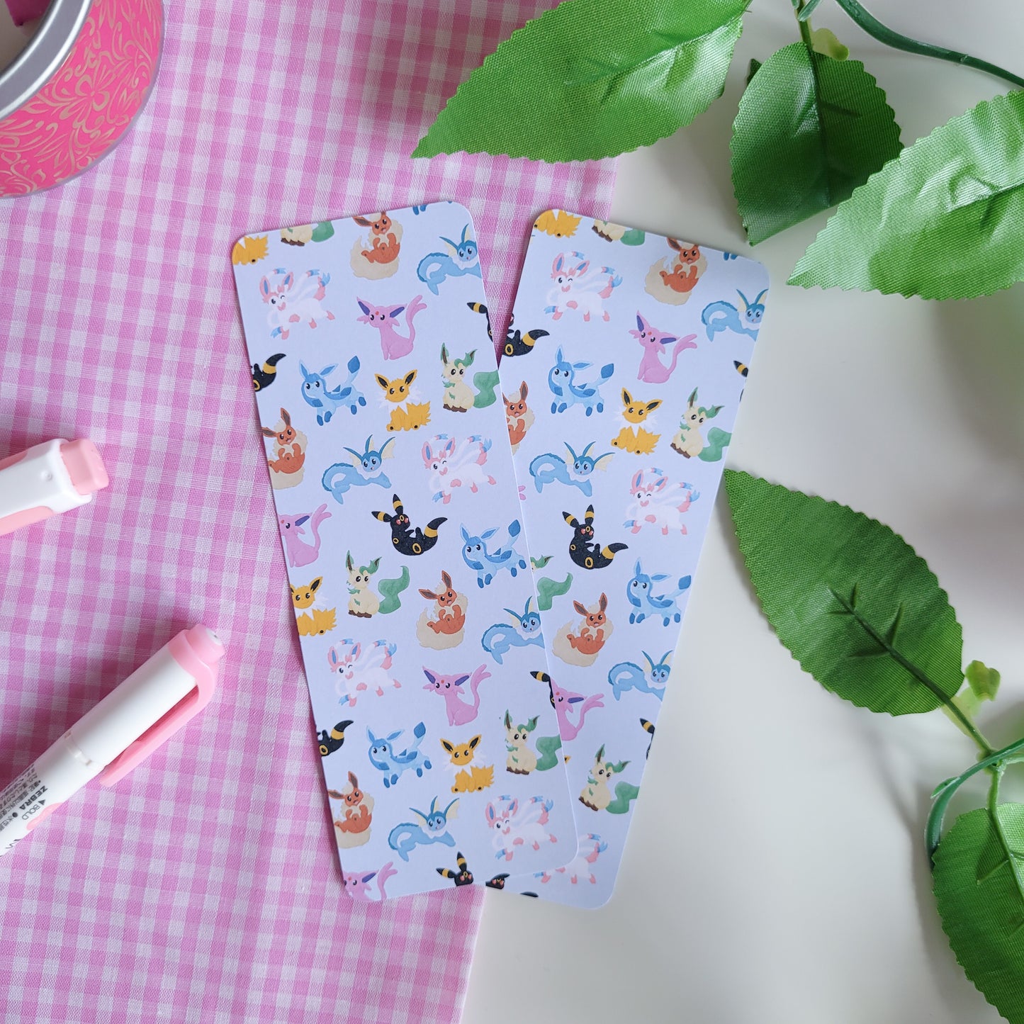 cute eeveelution pokemon bookmark