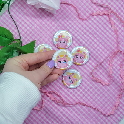 Little Friendly Witches Button Badges