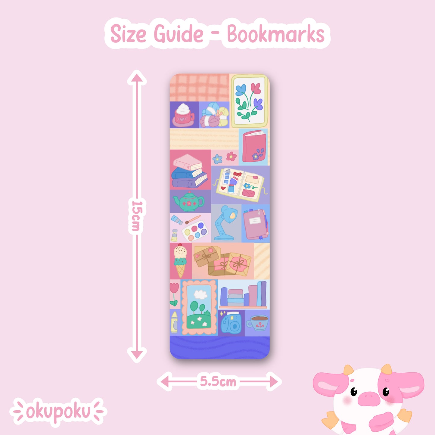 Cozy Girl Bookmark