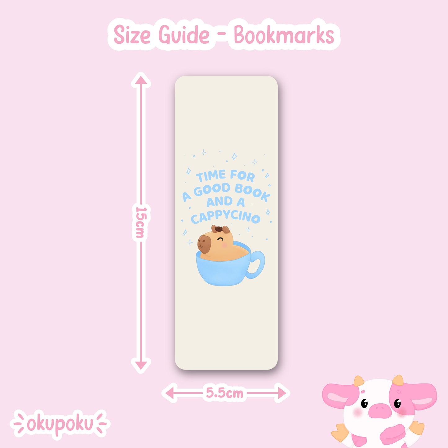 Capypycino Bookmark