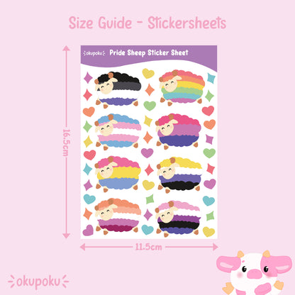 Pride Sheep Sticker Sheet